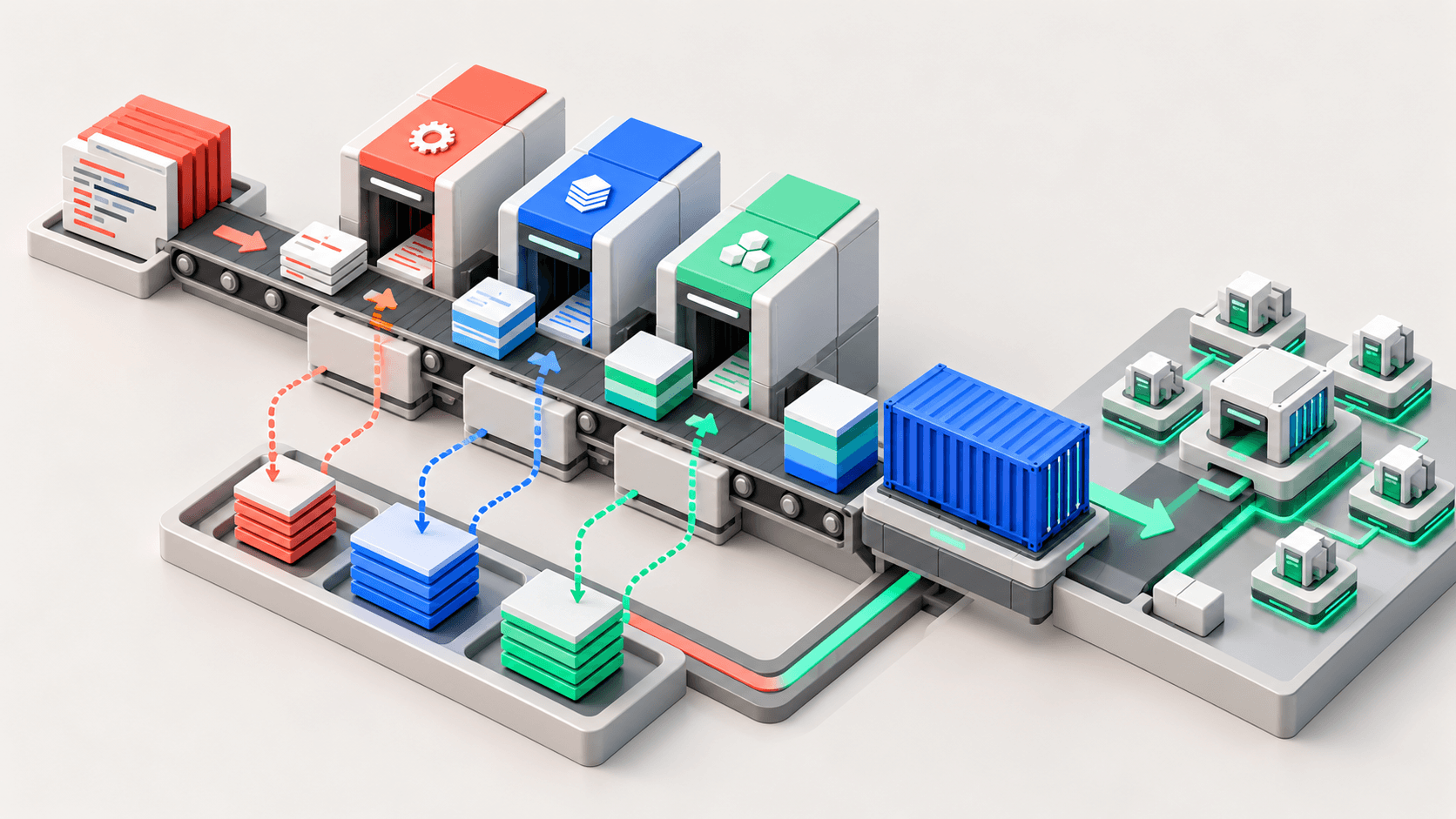 محیط DevOps و مانیتورینگ pipeline برای مدیریت Docker Build Cache